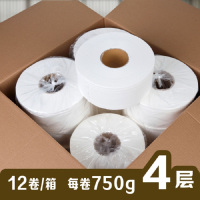 竹帕 大盘纸120mm*95mm每节 750g/卷 12卷/箱 单箱装