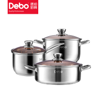 德铂(Debo)DEP-653 巴伦特堡(套装锅)德铂 生活电器 锅具 单套装