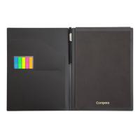 齐心 (COMIX) C8202 Compera多功能管理册 黑 B5 单本价格 5本起订