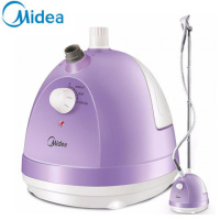 美的(Midea) 单杆蒸汽挂烫机 1.5L家用手持/挂式电熨斗YG-JA1紫色 YG-JA1(无衣架)