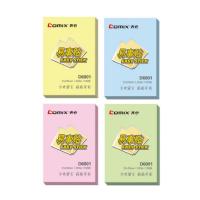 齐心(COMIX) D6004 办公必备 系列 易事贴 3X5英寸 216本/箱 一箱起订 单本价