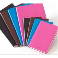 齐心 (COMIX) 皮面笔记本 A6 146张 C8003 Compera 粉红色 10本起订 一本价格
