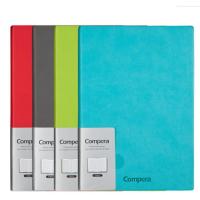齐心 (COMIX)C8022 Compera 皮面笔记本 A5 154张 绿色 单本价格 10本起订