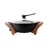膳魔師(THERMOS)EHA-4341A电火锅家用多功能电煮锅电热锅 .单台装