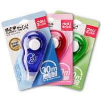 得力(deli)优酷8134修正带 (混)30m(卡)颜色随机 单个价格
