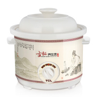 TCL TH-MJ351A 古秘养生煲 263*263*245(mm) 电炖锅电炖盅煲汤锅炖汤锅 煮粥锅 单台装