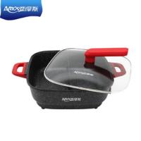 亚摩斯(AMOS) AS-HP15A 鸳鸯锅 多功能家用电火锅不粘电炒锅电煮锅 单台价格
