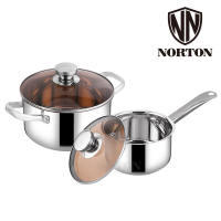 诺顿(NORTON)战釜_全能套装 4HZF002汤锅20CM+奶锅16CM 套装- 单套价格