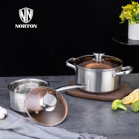 诺顿(NORTON) 4HZF002 战釜全能套装 加厚复合钢锅三件套单套价格