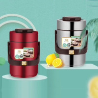 诺顿(NORTON) 5GBLT2000 304不锈钢真空保温提锅 成人长效保温桶饭盒螺口食格提篮 多色可选 单个价格