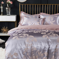 路易卡罗(Louiskellog) 贡缎提花绣花四件套 LK-6235 床品套件 单套装