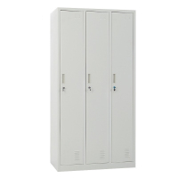 笛牌(DESSINI) DP470-001三门更衣柜1850*900*500mm 厚度0.6mm 单个装