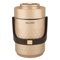德鲁曼(DELUMEN) DT-20贝亲保温提锅 304不锈钢3层大容量 保温桶饭盒