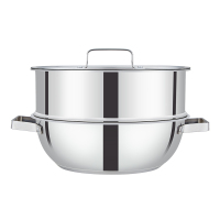 德鲁曼(DELUMEN)DZ-24 蒸美跃层锅 汤锅蒸锅