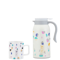 德鲁曼(DELUMEN)HB-1200 幸福里家居套装 幸福里马克杯保温杯壶套装 花色