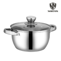 诺顿(NORTON) 3TJY022 奶汤锅系列 家悦双柄汤锅 奥氏体不锈钢 650G 22CM 1套价格