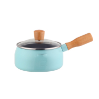 诺顿(NORTON) 3TJM018 奶汤锅系列 吉米原味MINI锅 精铁+榉木 720G 18cm 单套装