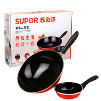 苏泊尔(SUPOR) T0934T爱家二件套(30cm炒锅+16cm煎锅)单套价格