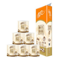 清风 16012 卫生纸 卷纸 纸制品 110*100mm(3层)240段/卷 12卷/提 1提价格