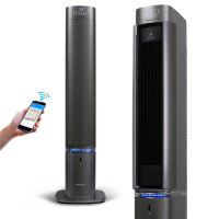 美的(Midea) NFY-ES 暖风机取暖器办公室居家两用冷暖两用加湿智能立式电暖 单台装