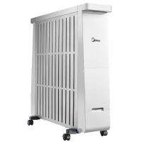 美的(Midea) 油汀电暖器13片电热油汀防烫 静音节能取暖器家用 电暖气 NY2213-17BR电脑触摸