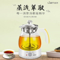 联创(Lian) DF-EP003M 煮茶器 高硼硅玻璃 304不锈钢 1.0L 0.8kg 205X205X275mm