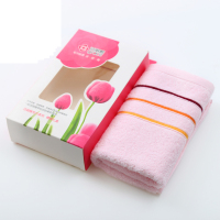 洁丽雅 6443 单条盒装毛巾 200条起订 颜色随机 单条价格