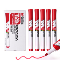 晨光(M&G) AWMY2201 白板笔 黑色易擦 150*15*15mm 10支/盒 单盒价格 红色