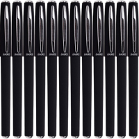 宝克(baoke) PC2208 0.5mm大容量中性笔办公水笔磨砂笔杆品质签字笔 12支/盒 单盒价格