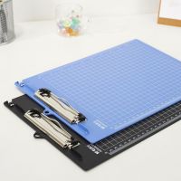 晨光(M&G) ADM95106 便携式A4 竖式板夹 蓝黑备注 单个装