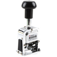 齐心(COMIX) B3906 耐用精钢自动号码机 6位 单个价格