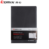 齐心(COMIX) C4611 简约系列皮面本 18K 74张 黑色 单本价格
