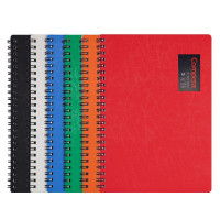 齐心(COMIX) C7002T Compera 原味系列 双螺旋套装 B5 24本6色/套 单套价格