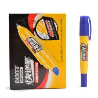 宝克(baoke) MP2908 双头记号笔油性大粗头快递物流笔黑色大头笔儿童绘画划重点勾线笔 12支/盒 单盒价格