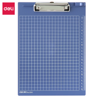 得力(deli) 9240 多功能文件夹A4纸夹板 办公用品 深蓝浅灰两色备注 1个价格