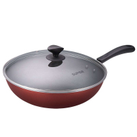 苏泊尔(SUPOR) PC30S3 炫彩易洁 不粘炒锅 30CM 单个装