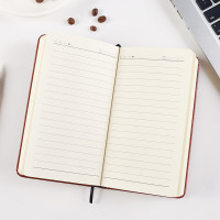 宝克(baoke) NB1048 商务笔记本 皮面本 高级简约 记事本 学生 办公 笔记本 棕色 单本价格