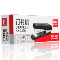 得力(deli) 0306 订书机 12# 白蓝黑颜色随机 1个价格