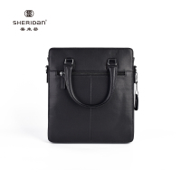 喜来登(XILAIDENG) NL171237S 手提包 头层牛皮 拉链封口 28*30*6cm 1.25kg黑色单个装