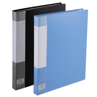 齐心(COMIX) FF80AK-1 资料册分类系 A4 80袋 蓝色黑色可选 单个价格