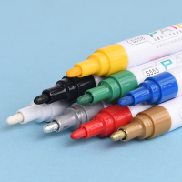 得力(deli) S558 记号笔轮胎笔油漆笔 黄金红白绿银黑蓝8色 颜色备注 12支/盒 单盒价格