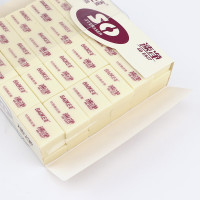 宝克(baoke) E-627 办公考试2B橡皮擦 黄色学生美术橡皮 4B小 72个/盒 单盒价格