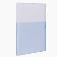 得力(deli) 5075 系列资料册30页A4多层插页文件夹试卷文具办公用品蓝色 单个装