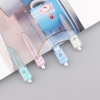 宝克(baoke) KJ05 按压式抑菌中性笔0.5mm商务办公按动签字笔小清新4色笔杆 12支/小盒 单盒价格