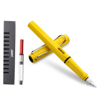 凌美(LAMY) Safari-狩猎者 钢笔 不锈钢镀铬笔尖 0.5/0.38mm 颜色备注 单支价格