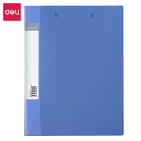 得力(deli) 5364 插袋文件夹 A4 蓝色 12个/包 单包装