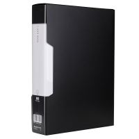 齐心(COMIX) PF80AK-1 超省钱大容量资料册 A4 80袋外壳 单个价格