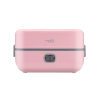 乐扣乐扣(Lock&Lock) EJR1227PIK 电热饭盒 1.2L PP+ 304不锈钢 单台装