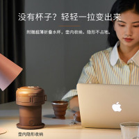 九阳(Joyoung) K06-Z2 line折叠水壶烧水壶旅行便携热水壶迷你电水壶棕色布朗熊