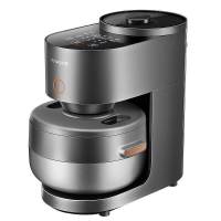 九阳(Joyoung) F-S5 电饭煲 3L家用智能电蒸锅 蒸鱼煲汤锅多功能蒸汽加热电饭锅 真空内胆电饭锅灰色